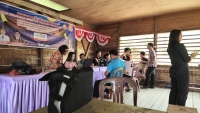 DPMPTSP Sintang Conducts KAIN IKAT Training for Excellent Service in Kebong Village