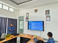 Kegiatan Pendampingan Penilaian Risiko di DPMPTSP Kabupaten Sintang oleh Inspektorat melalui Aplikasi SIMAS EKO