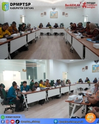 DPMPTSP Sintang Attends 2024 West Kalimantan Investment Realization Data Reconciliation Meeting