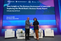 Menteri Rosan Apresiasi Laporan B-Ready 2024 Bank Dunia: Upaya Percepatan Reformasi Iklim Investasi Indonesia