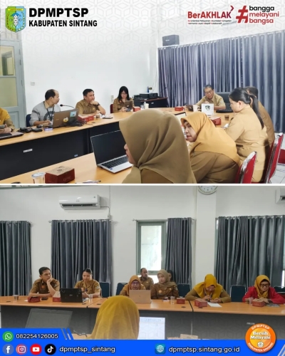 Monitoring dan Evaluasi Pembangunan Zona Integritas DPMPTSP: Komitmen Tata Kelola Pemerintahan yang Bersih