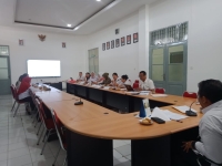 Rapat Pembahasan Penyusunan Rancangan Peraturan Bupati Sintang tentang Tata Cara Pelaksanaan Pemungutan Retribusi Persetujuan Bangunan Gedung di Kabupaten Sintang Bersama OPD Teknis Terkait