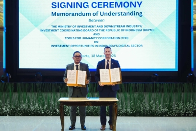 Kementerian Investasi dan Hilirisasi Tanda Tangani MoU dengan Tools for Humanity untuk Pengembangan Investasi Digital di Indonesia