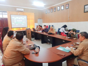 Rapat Koordinasi Perizinan Dasar Pasar Modern Kapuas Raya