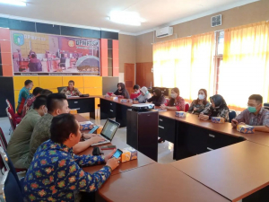 Monitoring Laporan PTSP Triwulan II Tahun 2022 Oleh DPMPTSP Prov. Kalimantan Barat