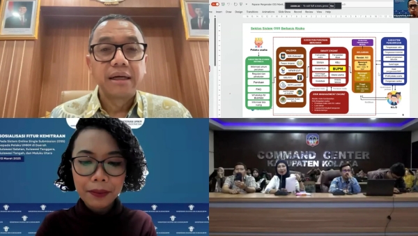 Kementerian Investasi dan Kementerian UMKM Sosialisasikan Fitur Kemitraan OSS untuk UMKM