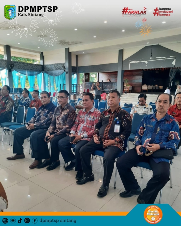 DPMPTSP Sintang Ikuti Peluncuran Logo HUT RI ke-80: &quot;Bersatu, Berdaulat, Rakyat Sejahtera&quot;