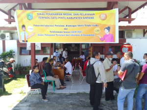 KAIN IKAT (Kader Pelayanan Perizinan dan Pemberi Informasi di Kecamatan) Kecamatan Sungai Tebelian